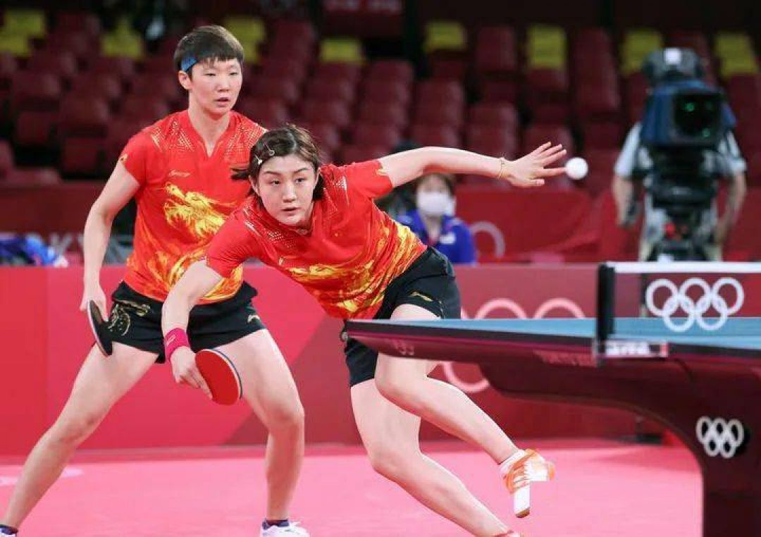 POTRET : Tim Tenis Meja Putri China, Emas Ke-34-Image-4