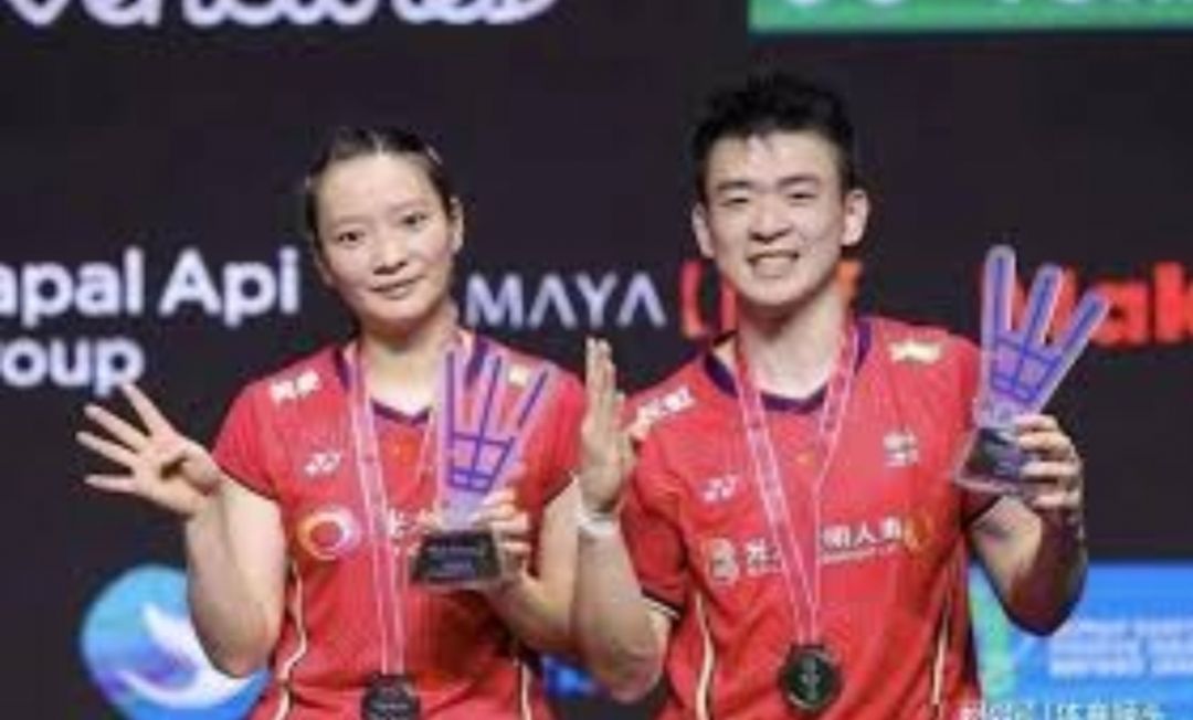 Indonesia Open: China Juara Ganda Putra dan Campuran-Image-1