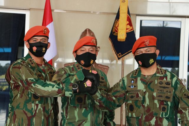 Letkol Pas Dedi Agung Resmi Jabat Dansat-Bravo 90 Korpaskhas TNI AU-Image-1