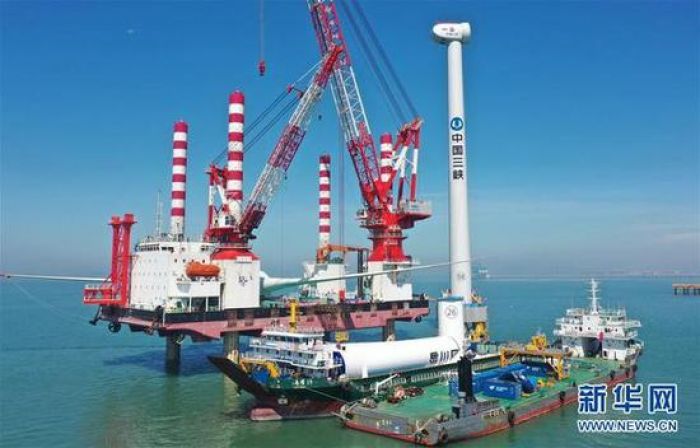 Turbin Angin Lepas Pantai 10 MW Milik Tiongkok Mulai Beroperasi-Image-2