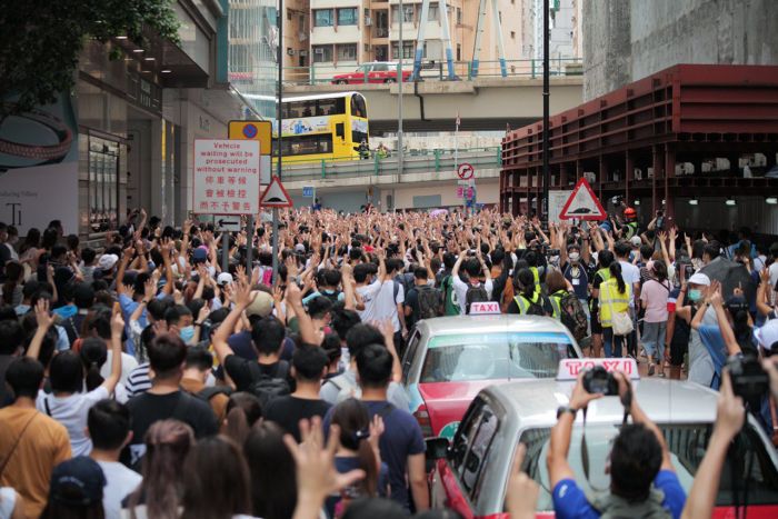 Warga Hong Kong Demo Lagi, Protes UU Keamanan-Image-1