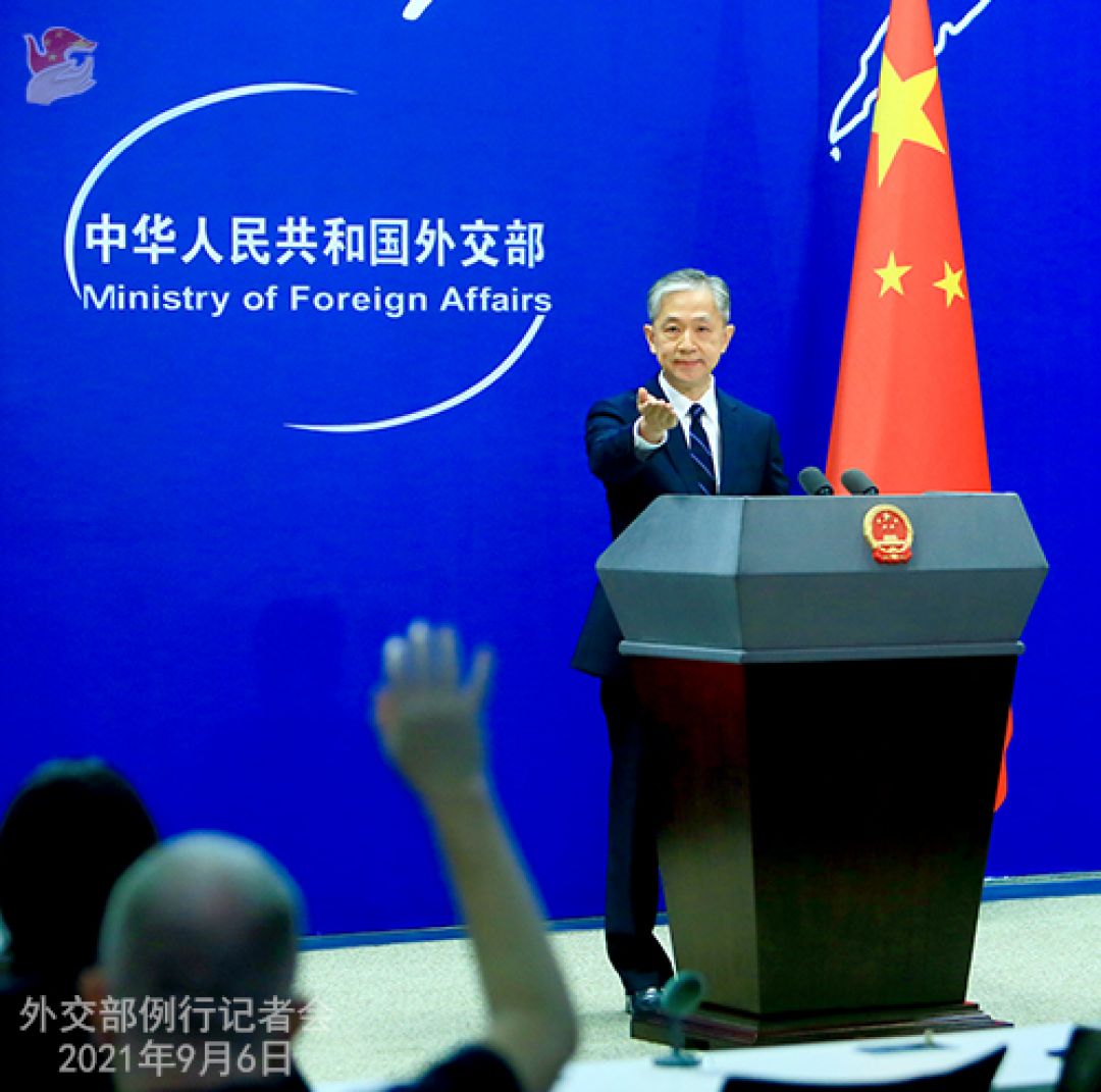 Konferensi Pers Kementerian Luar Negeri Tiongkok 6 September 2021-Image-1