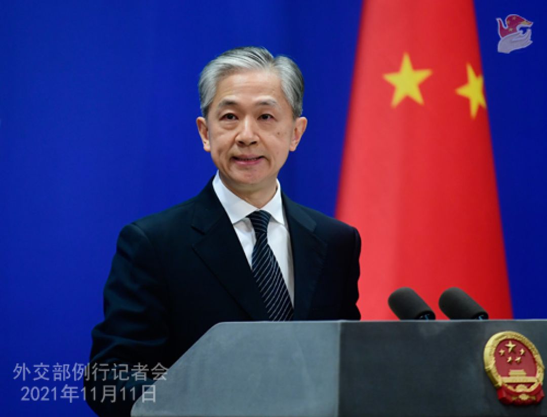 Konferensi Pers Kementerian Luar Negeri China 11 November 2021-Image-1
