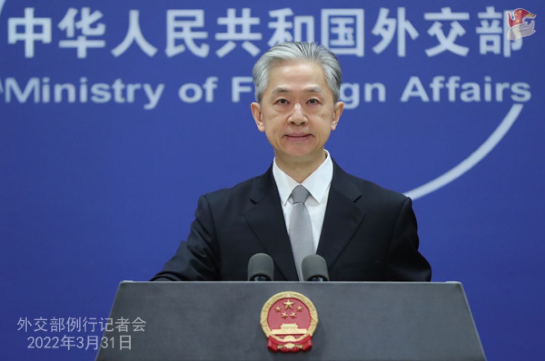Konferensi Pers Kementerian Luar Negeri China 31 Maret 2022-Image-5