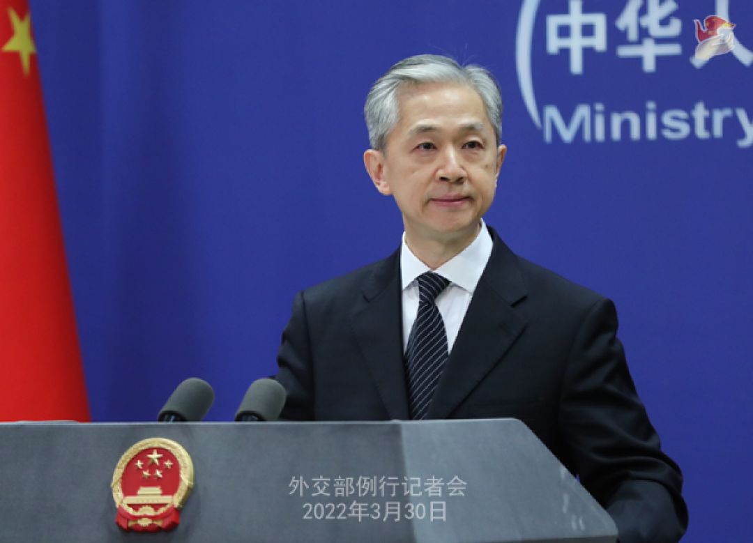 Konferensi Pers Kementerian Luar Negeri China 30 Maret 2022-Image-3