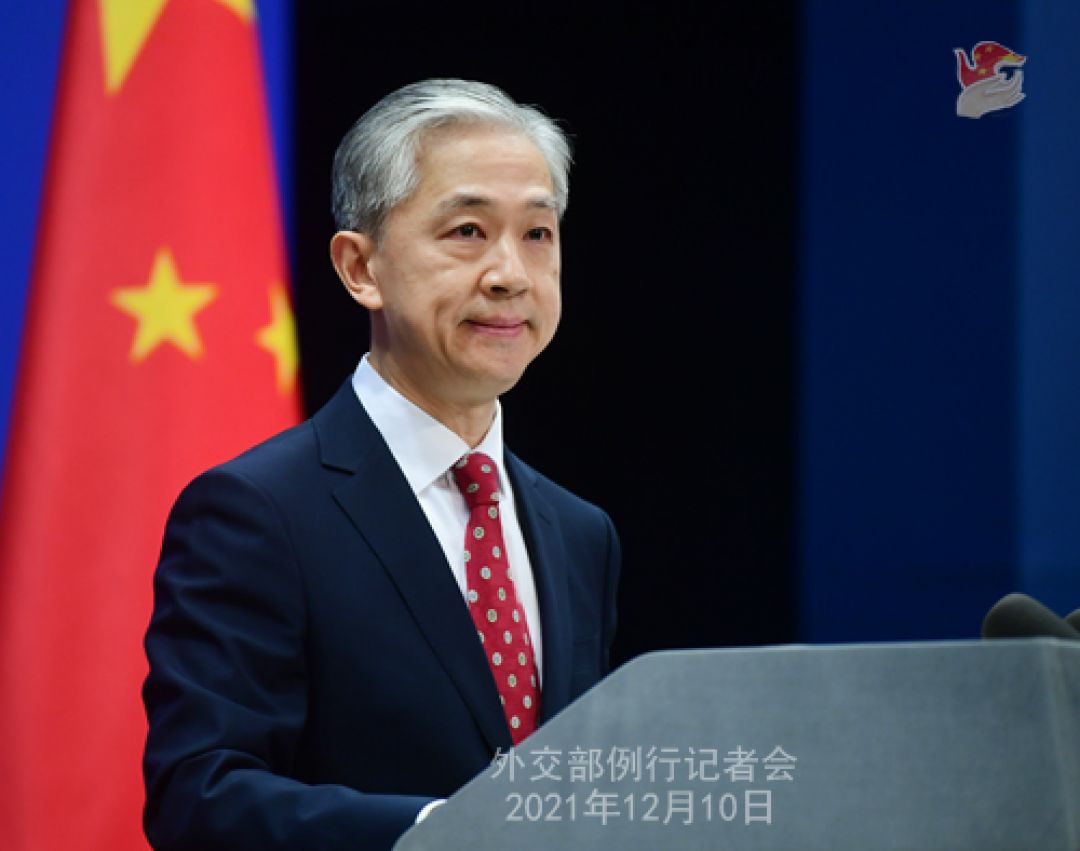 Konferensi Pers Kementrian Luar Negeri China 10 Desember 2021-Image-2