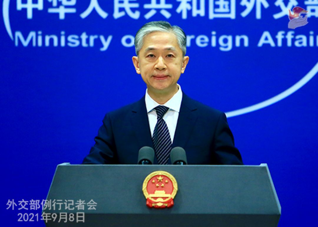Konferensi Pers Kementerian Luar Negeri China 8 September 2021-Image-1