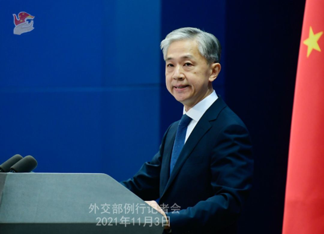 Konferensi Pers Kementerian Luar Negeri China 3 November 2021-Image-5