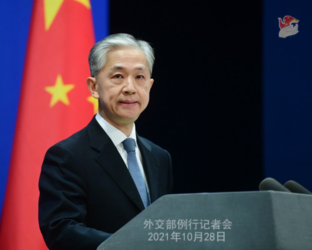 Konferensi Pers Kementerian Luar Negeri China 28 Oktober 2021-Image-2