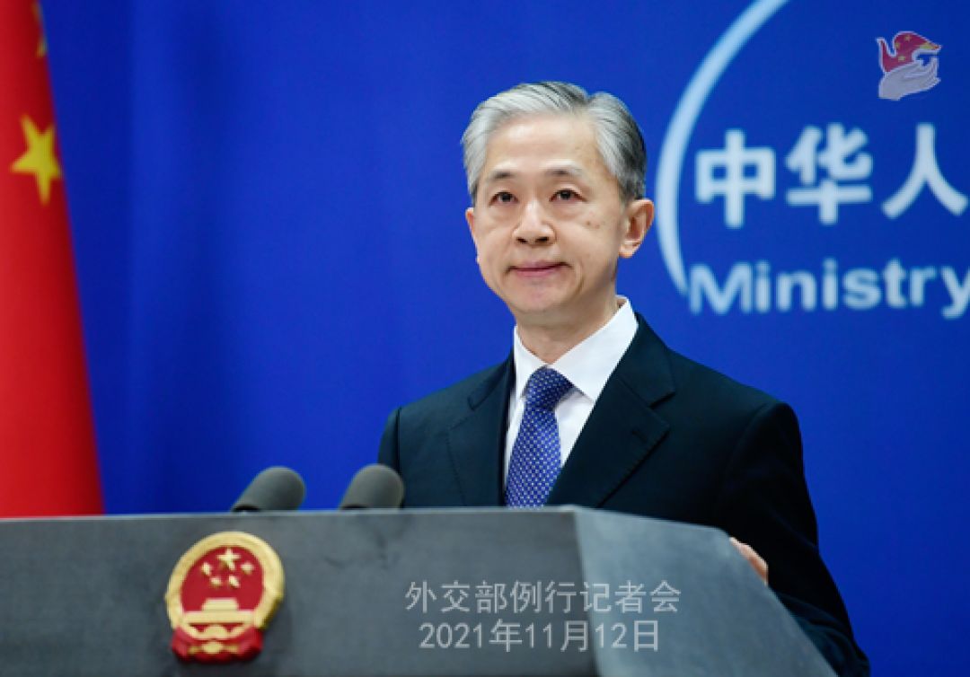 Konferensi Pers Kementerian Luar Negeri Tiongkok 12 November 2021-Image-1