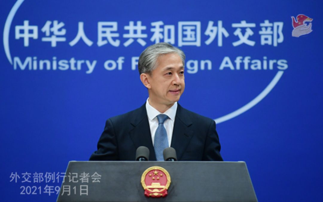 Konferensi Pers Kementerian Luar Negeri China 1 September 2021-Image-1