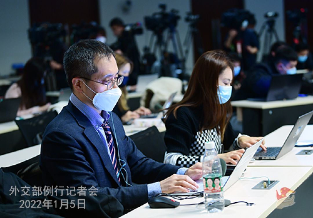 Konferensi
Pers Kemenlu China 5 Januari 2022-Image-3