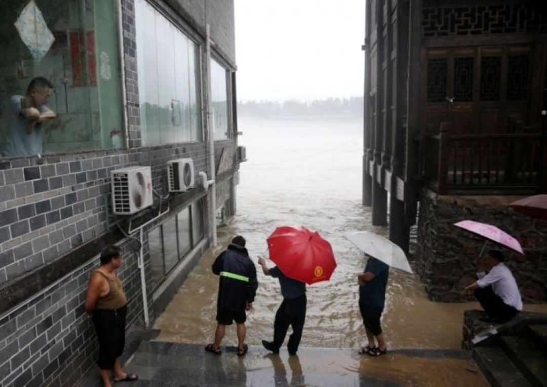 China Umumkan Tanggap Darurat Banjir Level-IV-Image-1