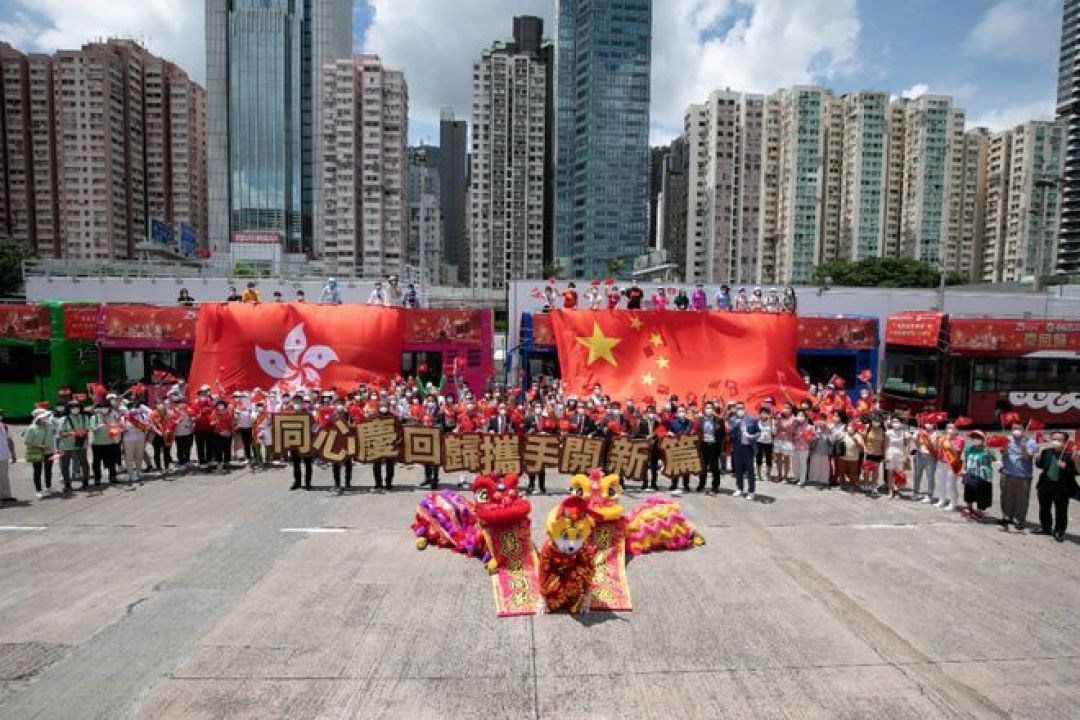 POTRET: Perayaan 25 Tahun Kembalinya Hong Kong ke RRT-Image-5