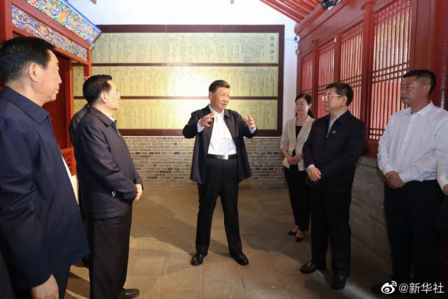 POTRET : Xi Jinping Inspeksi ke Nanyang, Henan-Image-2