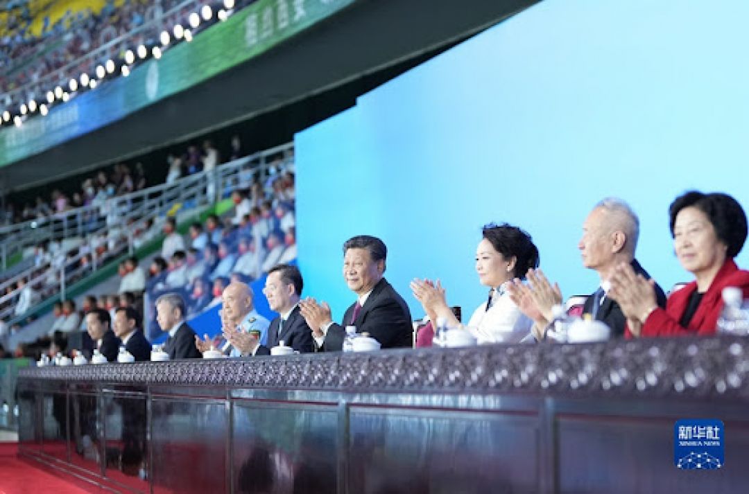 Meriahnya Pembukaan Pekan Olahraga China di Xi'an-Image-1