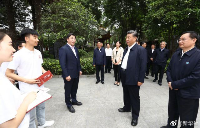 POTRET : Xi Jinping Inspeksi ke Nanyang, Henan-Image-1