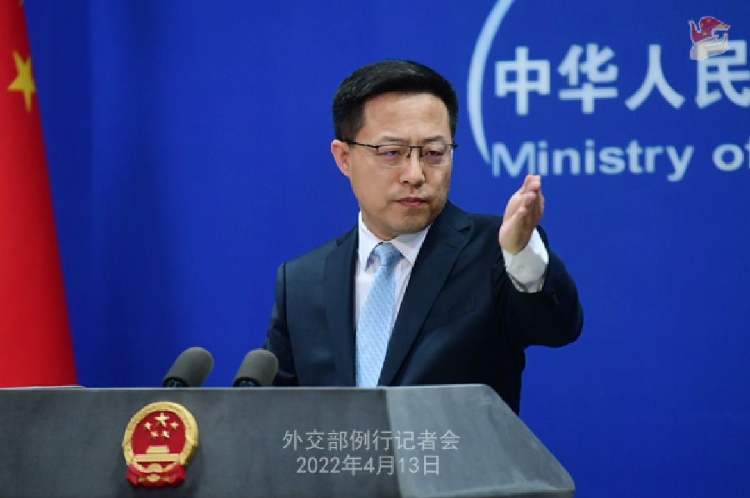 Konferensi Pers Kementerian Luar Negeri China 13 April 2022-Image-1