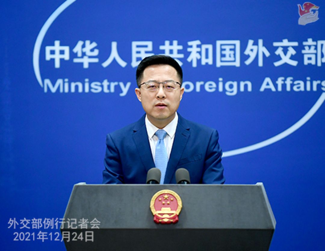 Konferensi Pers Kementerian Luar Negeri China 24 Desember 2021-Image-1
