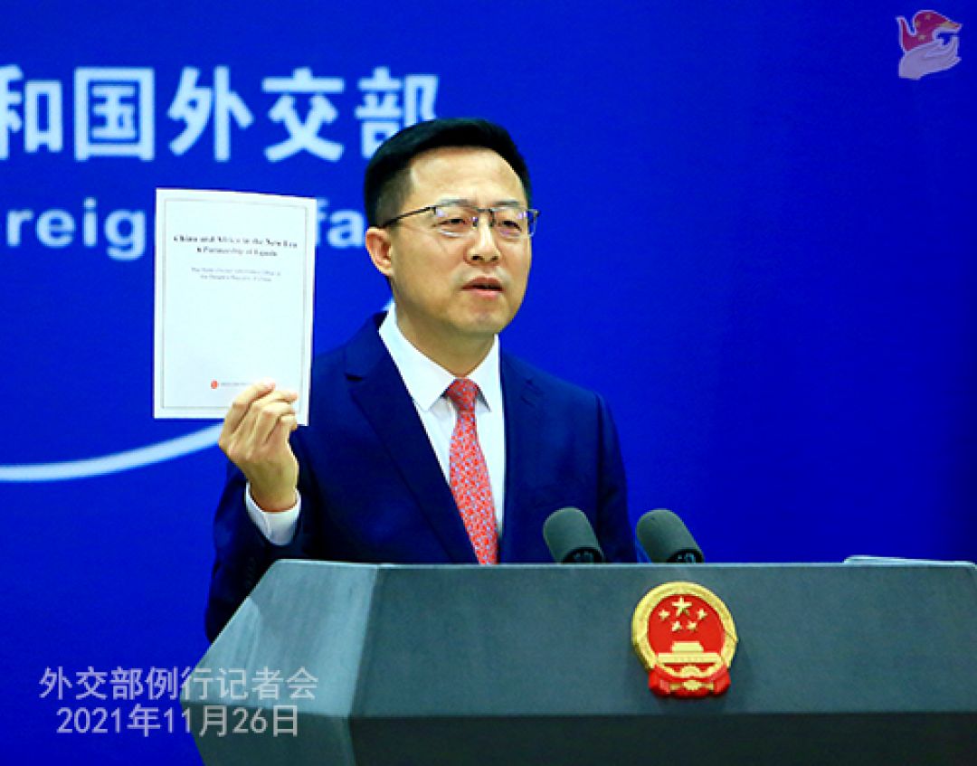 Konferensi Pers Kementrian Luar Negeri China 26 November 2021-Image-3