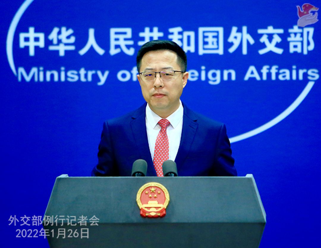 Konferensi Pers Kementerian Luar Negeri China 26 Januari 2022-Image-3