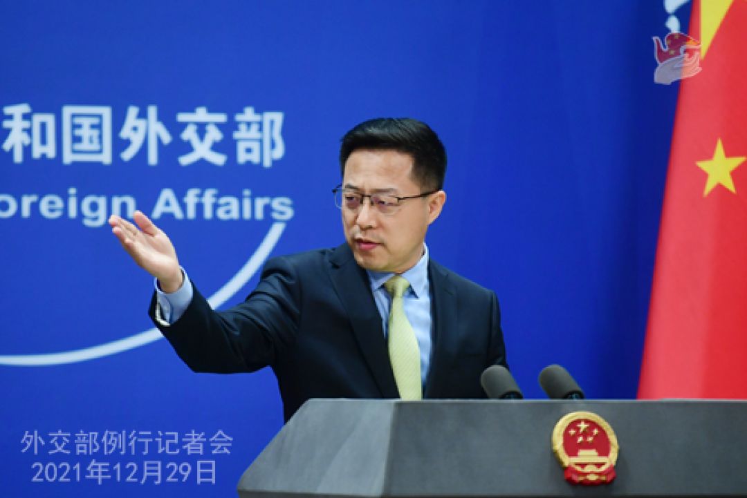 Konferensi Pers Kementerian Luar Negeri China 29 Desember 2021-Image-4